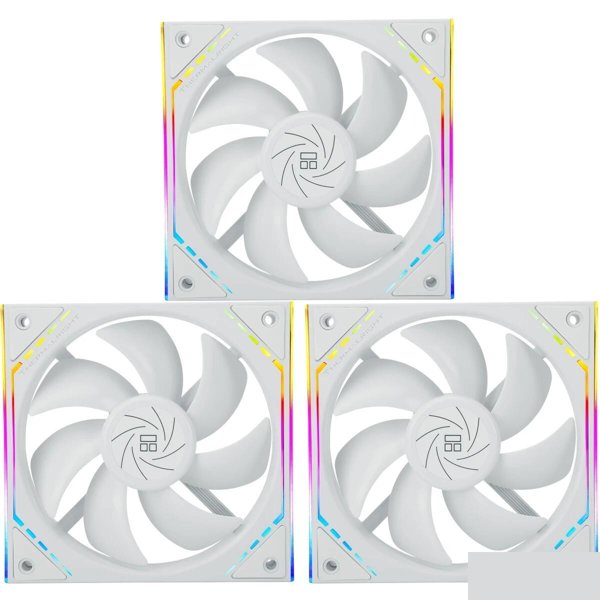 Thermalright Комплект вентиляторов (3 шт.) TL-M12W X3 (Pack of 3) / ARGB / 120mm PWM / TRTLM12W.3P