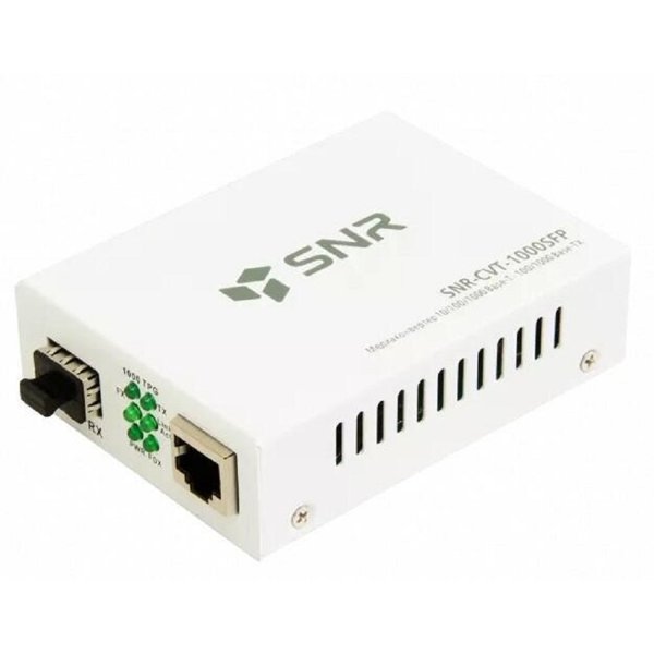 SNR SNR-CVT-1000SFP Медиаконвертер 10/100/1000-Base-T / 100/1000Base-FX с SFP-портом