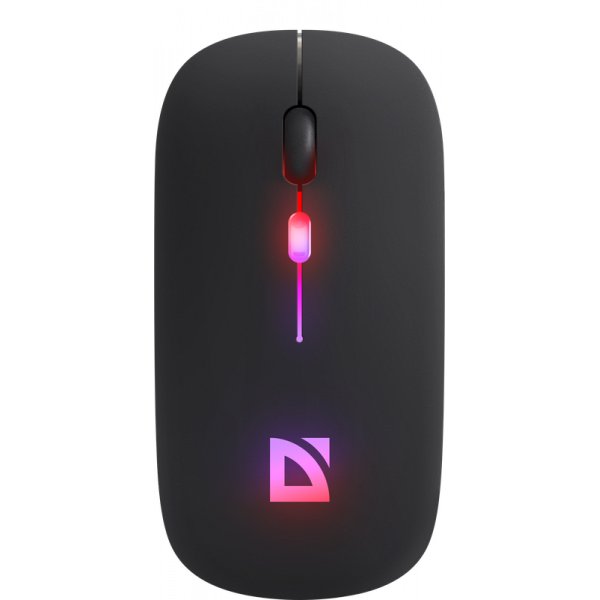 Defender Touch MM-997 { Беспроводная оптическая мышь, черн,2.4+BT,RGB,500mAh,бесшумн } [52997]