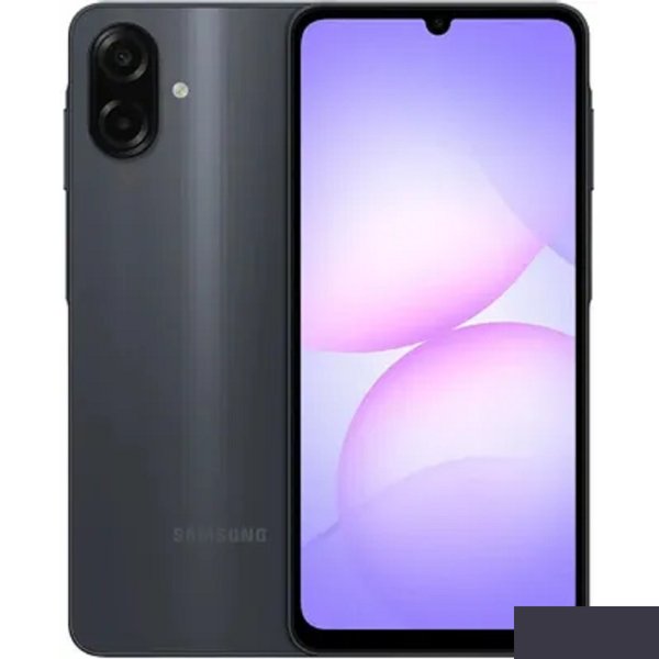 Смартфон Samsung Galaxy A07 4/128Gb черный (SM-A075FZKGMEA)