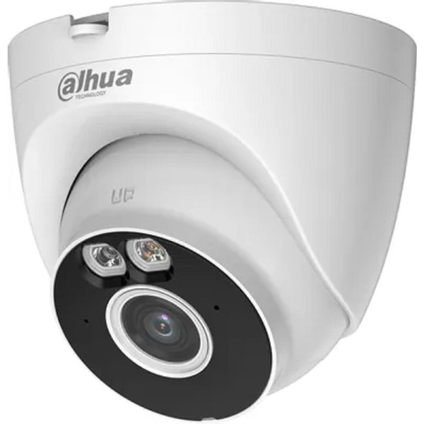 DAHUA DH-IPC-T5AP-PV-0280B Уличная купольная IP-видеокамера 5Мп; 1/2.7” CMOS; объектив 2.8мм  ИК 30м и LED 30м и Wi-Fi IP67; металл, пластик; Wi-Fi 2.4ГГц
