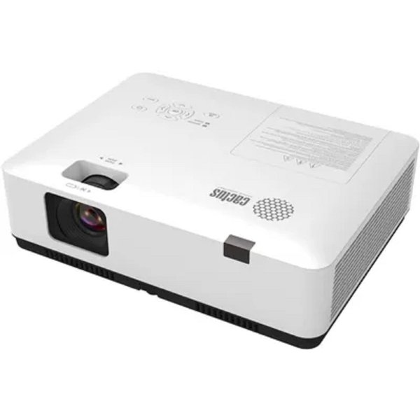 Cactus CS-S2.WT Проектор  белый {3LCD 40000Lm LS 4000Lm ANSI (1024x768) 15000:1 ресурс лампы:10000часов 1xUSB typeA 2xHDMI 4.7кг"}