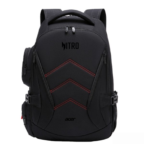 Acer Nitro OBG313 [ZL.BAGEE.00G] черный/красный полиэстер Рюкзак для ноутбука 15.6"