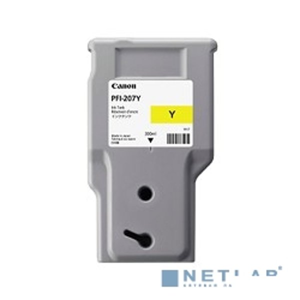 Canon PFI-207Y 8792B001  Картридж струйный для iPF680/685/780/785, жёлтый,  300ml (GJ)