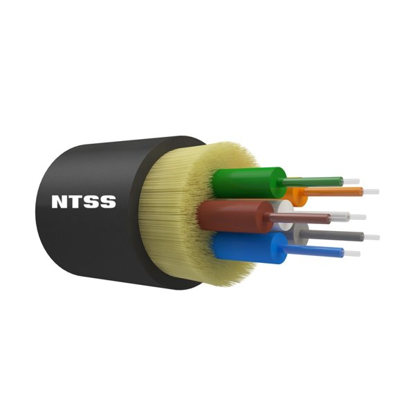 NTSS Оптический кабель IN/OUT, OM3, 50/125, 6 волокон, LSZH, черный NTSS-FO-D-IN/OUT-503-6-LSZH