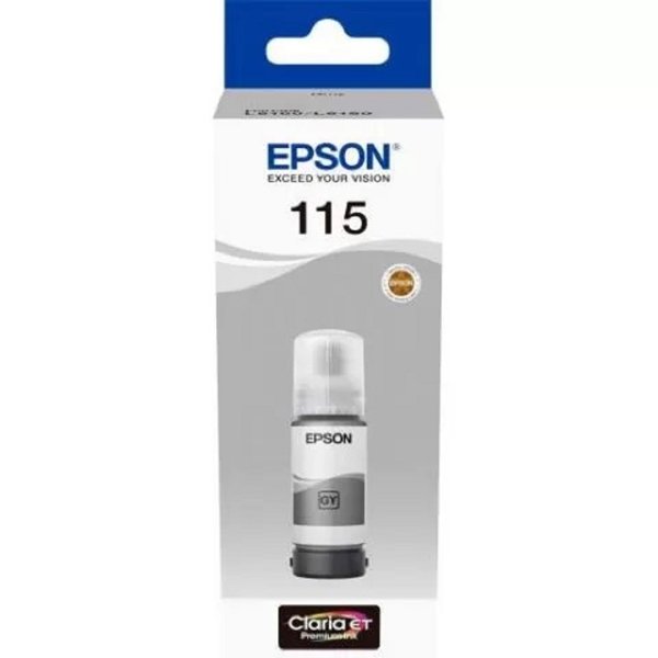 EPSON C13T07D54A Контейнер 115 с серыми чернилами для L8160/L8180