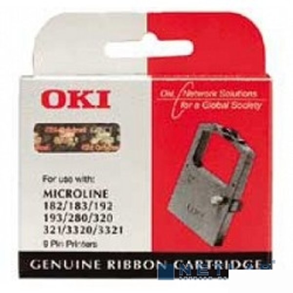 OKI 01108002/09002303  Картридж с красящей лентой {Microline 280/320/321/3320/3321/3310/3311}