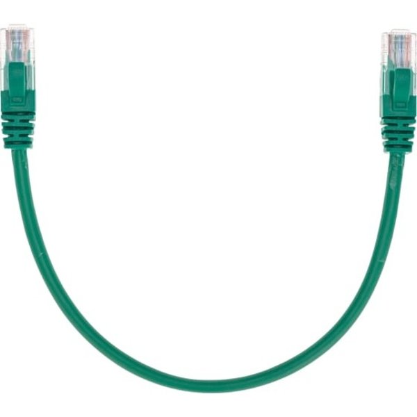Rexant (02-0106-03) Патч-корд U/UTP, CAT 5e, RJ45-RJ45, 26AWG, LSZH, зеленый, 0,3м