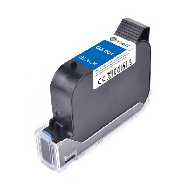 Картридж струйный G&G GA-001BK черный (42мл) для G&G GG-HH1001
