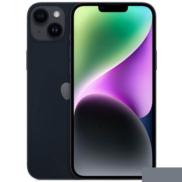 Apple iPhone 14 128GB A2882 128Gb 6Gb темн.ночь 3G 4G 1Sim 6.1" OLED 1170x2532 iOS 15 12Mpix 802.