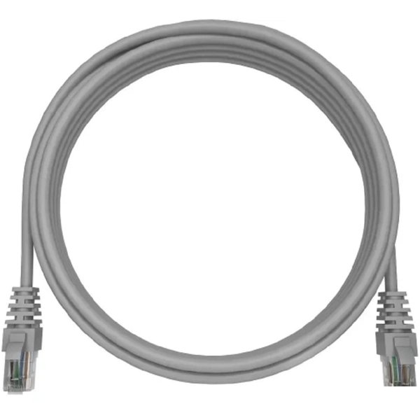 NTSS NTSS-PC-UTP-RJ45-5e-3.0-LSZH-GY Патч-корд NTSS 2 х RJ45/8P8C, T568B UTP 5e кат. литой 3 метра, LSZH, серый