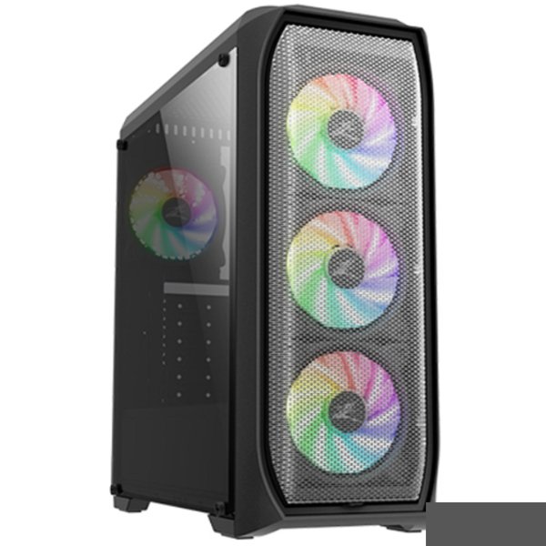 Корпус Zalman N5 MF черный без БП ATX 5x120mm 2xUSB2.0 1xUSB3.0 audio bott PSU