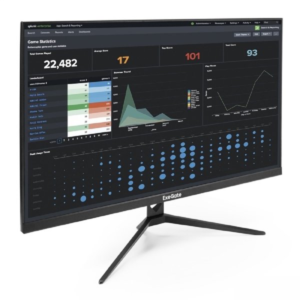 LCD ExeGate 27" EZ2700A ProSmart {IPS 1920x1080 75Hz 5ms 250cd 1000:1 178/178 D-Sub HDMI1.4 VESA} [EX296283RUS]