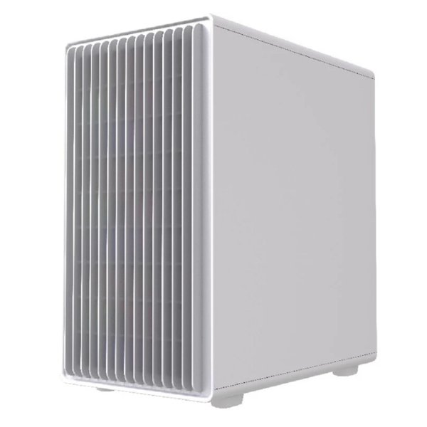 Powercase Корпус Mistral Micro C4W ARGB, Tempered Glass, 4x 120mm ARGB PWM Fan, белый, mATX (CMMCW-A4)
