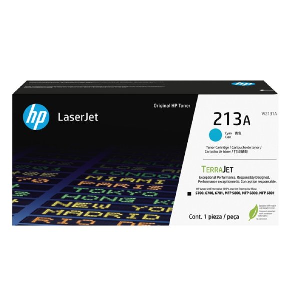 Тонер-картридж/ HP 213A Cyan Original LaserJet Toner Cartridge