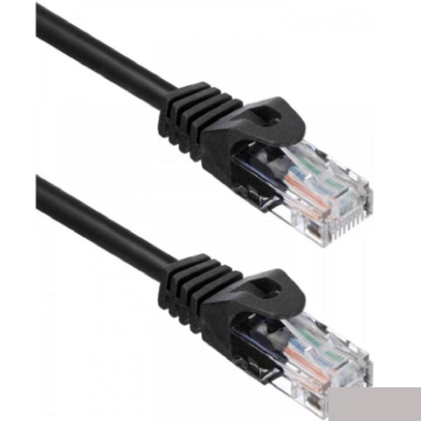 Кабель ACD Патч-корд ACD-LPU5C-20M |ACD-LPU5C-20M| Cat5e UTP 24AWG 4Pair, 7/0.18мм CU Черный, 20м, (741852)