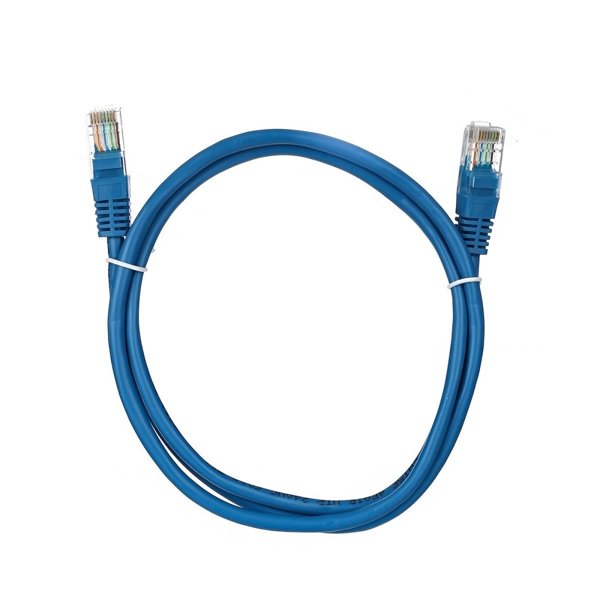 Aopen Патчкорд литой Aopen/Qust UTP кат.5е 1м синий <ANP511_1M_B>