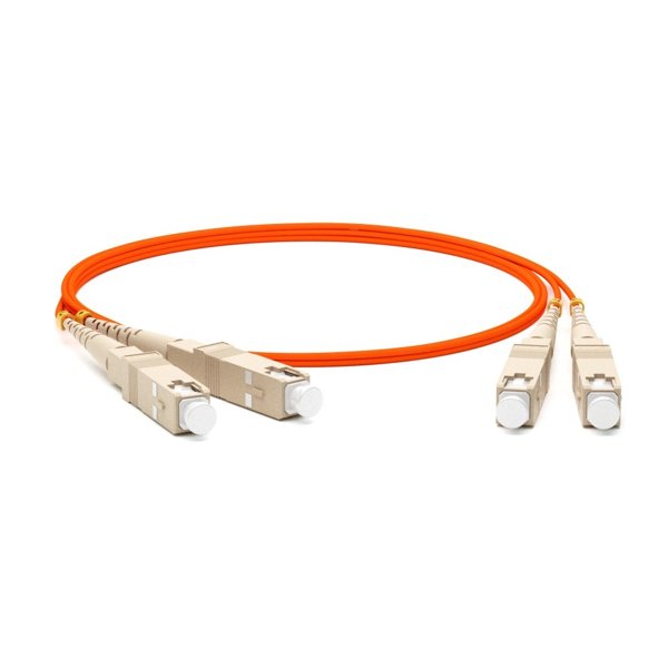 Hyperline FC-D2-62-SC/PR-SC/PR-H-15M-LSZH-OR Патч-корд волоконно-оптический (шнур) MM 62.5/125, SC-SC, 2.0 мм, duplex, LSZH, 15 м
