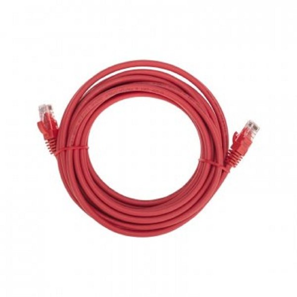 Rexant (02-0293-5) Патч-корд U/UTP, CAT 6, RJ45-RJ45, 26AWG, LSZH, красный, 5м