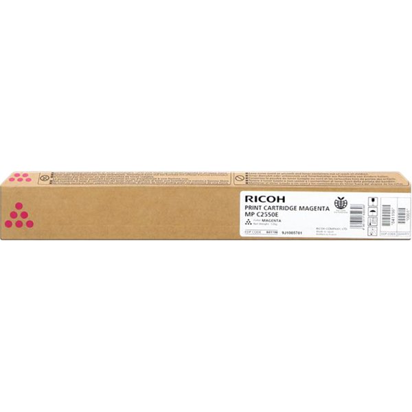 Тонер-картридж Ricoh тип MPC2550E малиновый (5.5k)