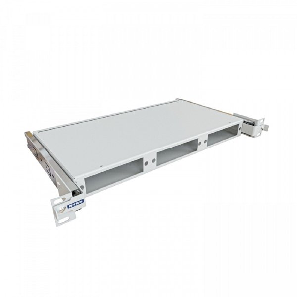 NTSS Кросс NTSS оптический выдвижной 19'' укомплектованный 1U, 16 портов LC/APC duplex, 9/125 мкм (планки, сплайс-кассета, пигтейлы, КДЗС, адаптеры) серый RAL 7035 NTSS-RsFOB-1U-16-2LC/A-9-SP1.5G1AY