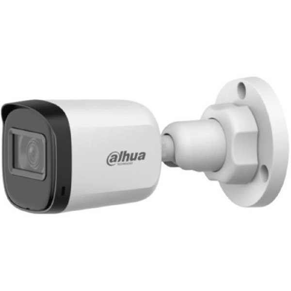 DAHUA DH-HAC-B1A51P-U-IL-0280B-S3 Уличная цилиндрическая HDCVI-видеокамера 5Мп, 1/2.7” CMOS, объектив 2.8мм, ИК 30м,LED 20м , IP67, корпус: пластик