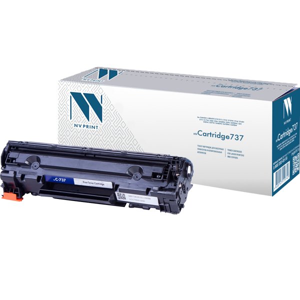 NVPrint Cartridge 737 Картридж для Canon i-SENSYS MF210/210w//MF211/211w/MF211n/ 212/212w/216/216d/216n/216w/217/217W/220/226/226dn/226d//229/229dw/229w, 2400 к.