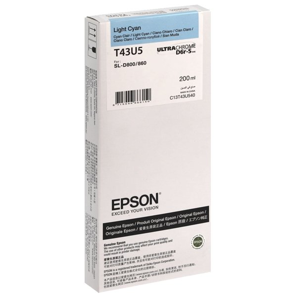 Epson T43U Light Cyan SURELAB SL-D800 (C13T43U540)