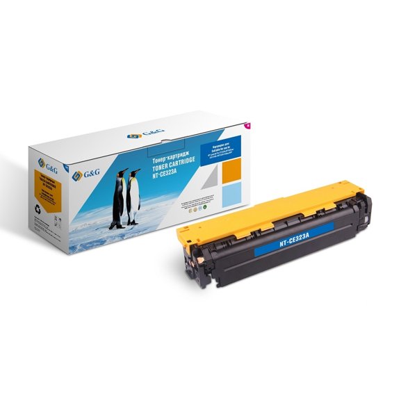 Картридж лазерный G&G NT-CE323A пурпурный (1300стр.) для HP LJ Pro CP1525n/CP1525nw/CM1415fn MFP/CM1415fnw MFP