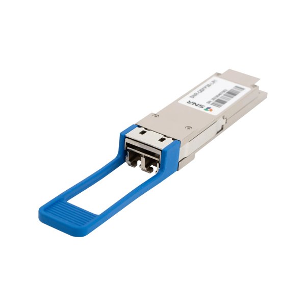 SNR SNR-QSFP+LR4-10 Двухволоконный модуль, QSFP+ 40GBASE-LR4, разъем LC, дальность до 10км