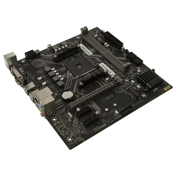 CBR B450 OEM { Chipset B450, Socket AM4, 2*DDR4, mATX, VGA+HDMI, 1*PCIEx16,1*PCIEx1,1*M.2(NVME & SATA), 4*SATA3, 2*USB2.0 + 2*USB3.0, LAN 1Gb} OEM УПАКОВКА