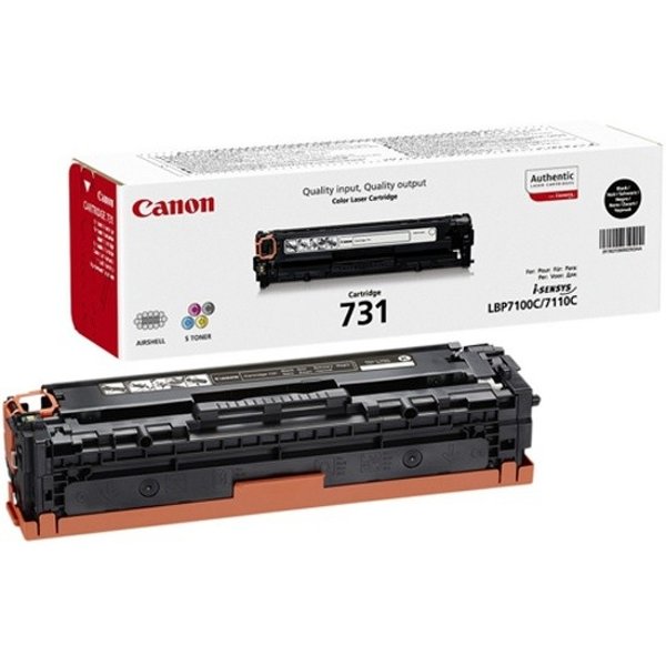 Canon Cartridge 731Bk 6272B002 Картридж для LBP7100 / LBP7110, Черный, 1400 стр.