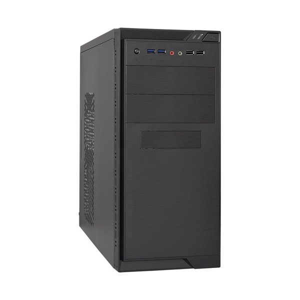 Exegate EX283234RUS Корпус Minitower ExeGate MA-372UX Black, mATX <без БП> 2*USB+2*USB3.0, Audio