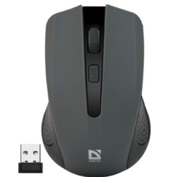 Defender Accura MM-935 Grey USB [52936] {Беспроводная оптическая мышь, 4 кнопки,800-1600 dpi}