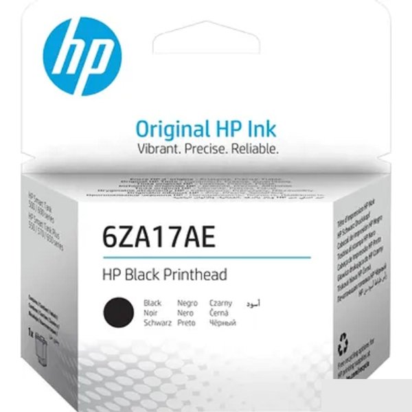 Печатающая головка HP 6ZA17AE черный для HP SmartTank 500/600 SmartTankPlus 550/570/650