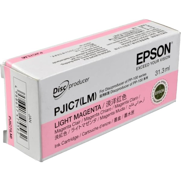 Картридж/ EPSON C13S020690 PJIC7 Light Magenta Discproducer Ink PP-100