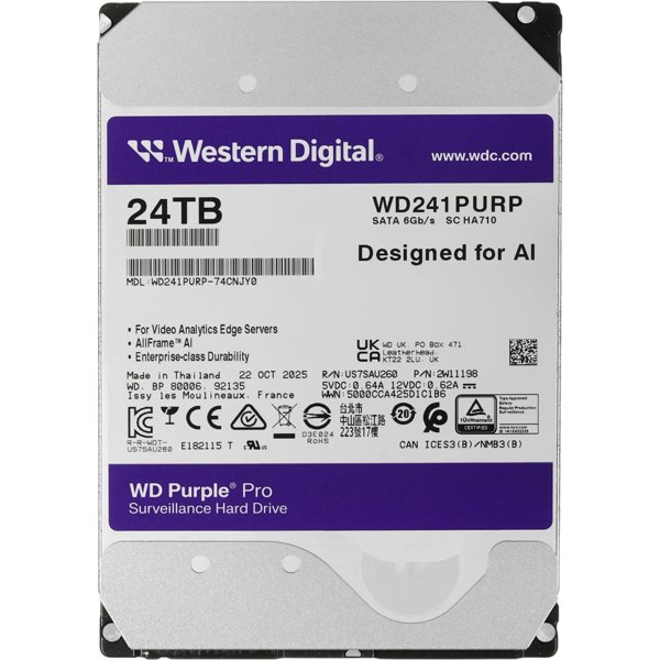WD Purple Pro 24Tb (WD241PURP)