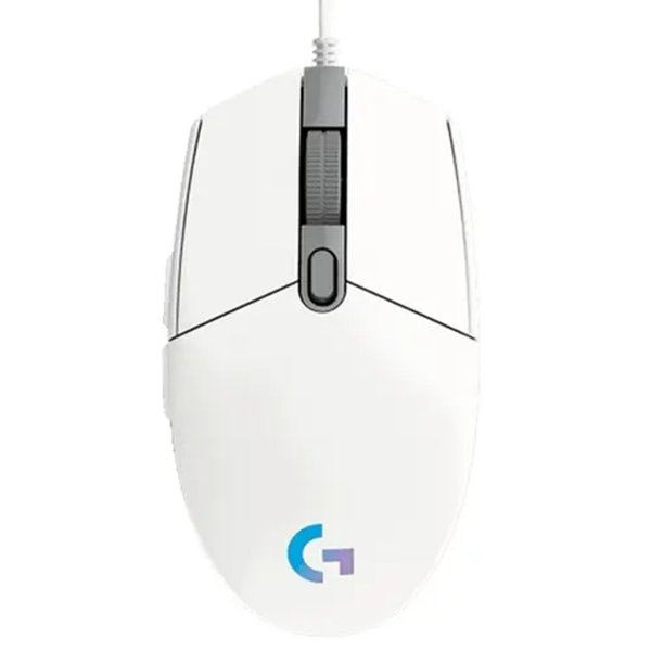910-005824/910-005809 Мышь Logitech G102 LightSync белый оптическая (8000dpi) USB (6but)
