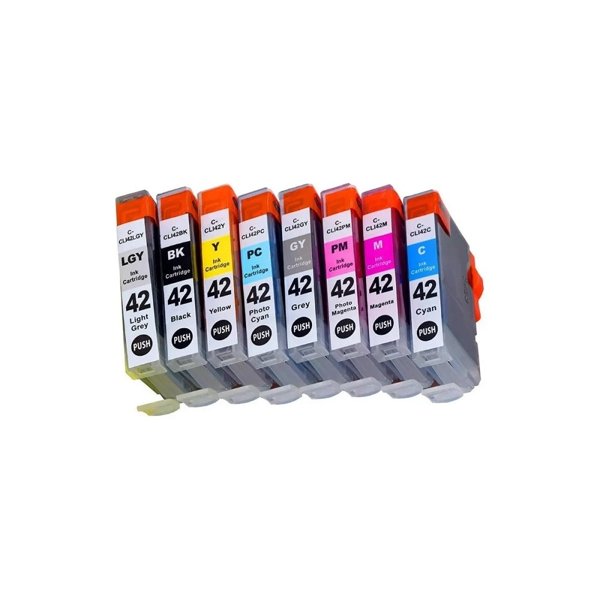 NVPrint NV-6384B010 Набор струйных картриджей для Canon CLI-42 8 цветов для Canon Pixma PRO-100, 100S