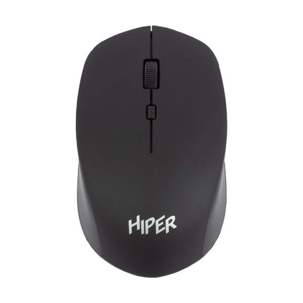 Мышь HIPER беспроводная HOMW-091 {1600dpi, черный, USB, 4кнп}