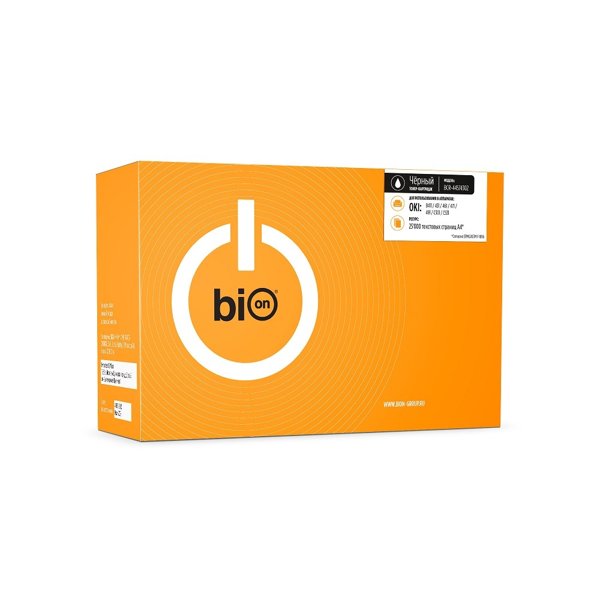Bion BCR-44574302 Драм-картридж для OKI B411/431/461/471/491 (25000 стр.), Черный