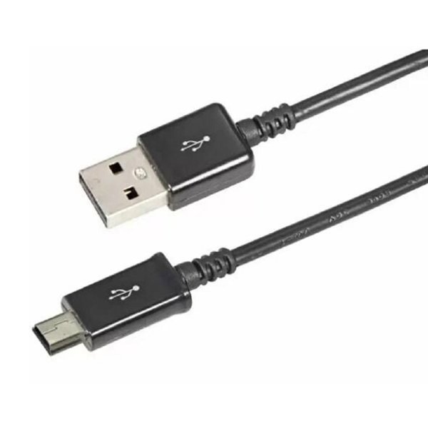 Rexant (18-4268-20) Кабель USB-A – micro USB, 1А, 1м, черный, длинный штекер