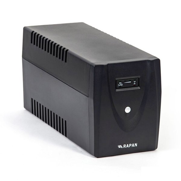 ИБП Бастион RAPAN-UPS 2000 {Line-interactive, 2000ВА/1200Вт, 2х C13 и 2х EURO, АКБ 2х7Ач} (735)