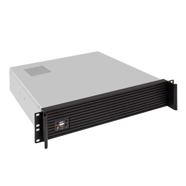 Exegate EX279419RUS Серверный корпус Exegate Pro 2U420-06 <RM 19", высота 2U, глубина 420, без БП, USB>