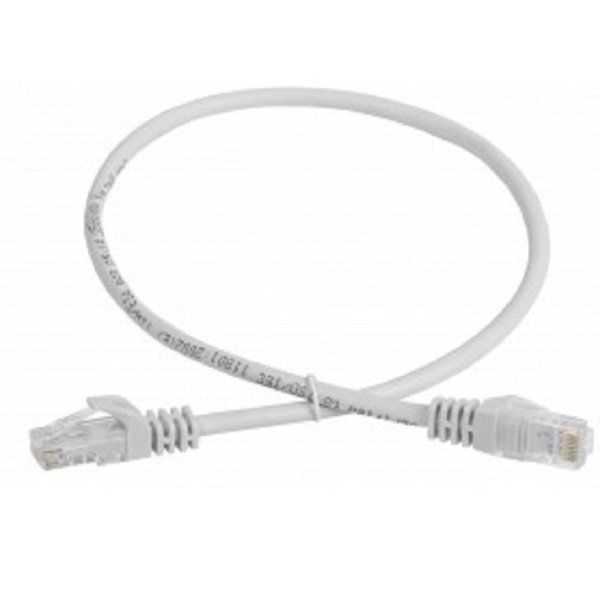 ITK PC01-C5EU-2M-G Шнур коммутационный кат. 5Е UTP 2м серый GENERICA