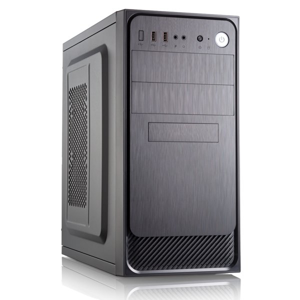 Foxline FZ-053-SX450R  " Forza mATX, 450W, 2xUSB2.0, Black, w/o FAN, 12 cm fan PSU, power cord"