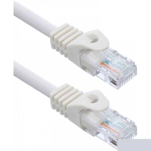 Кабель ACD Патч-корд ACD-LPU5C-10W |ACD-LPU5C-10W| Cat5e UTP 24AWG 4Pair, 7/0.18мм CU Белый, 1.0м, (741746)
