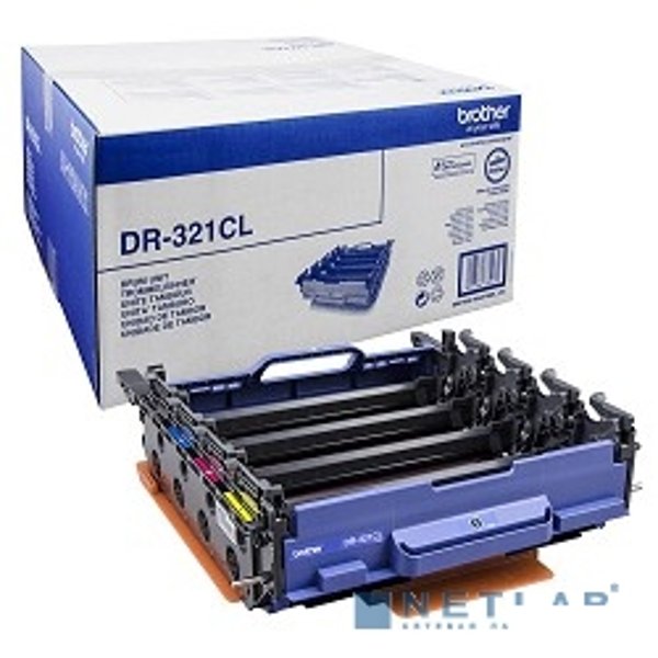 Brother DR-321CL Барабан HLL8250CDN/9200CDWT/MFCL8650CDW/9550CDWT, (25000стр, комплект 4шт)(DR321CL)