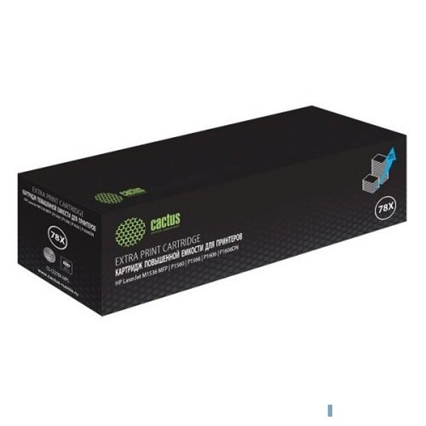 Картридж лазерный Cactus CS-CE278X-MPS черный (3000стр.) для HP LJ P1566/P1606w
