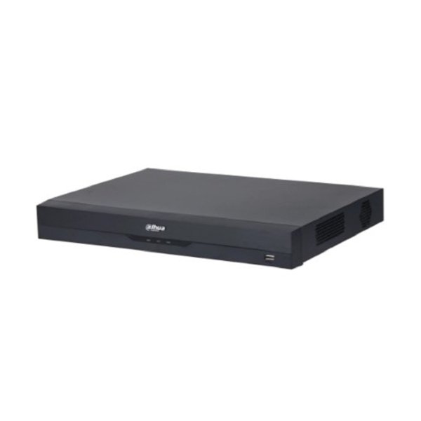 DAHUA DHI-NVR4216-EI 16-канальный IP-видеорегистратор 4K, H.265+, видеоаналитика, входящий поток до 256Мбит/с, 2 SATA III до 16Тбайт